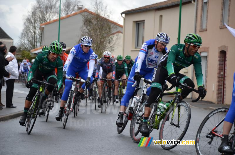 Arnaud Démare (FDJ BigMat) in het peloton