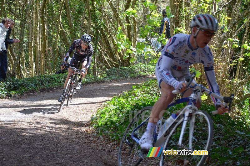 Benoit Jarrier (Véranda Rideau-Super U) in het bos