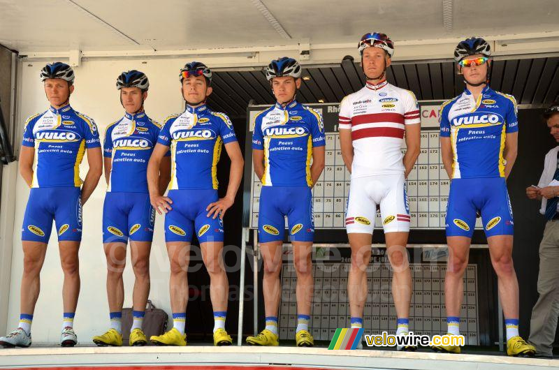 Het Team Vulco-Vaulx en Velin