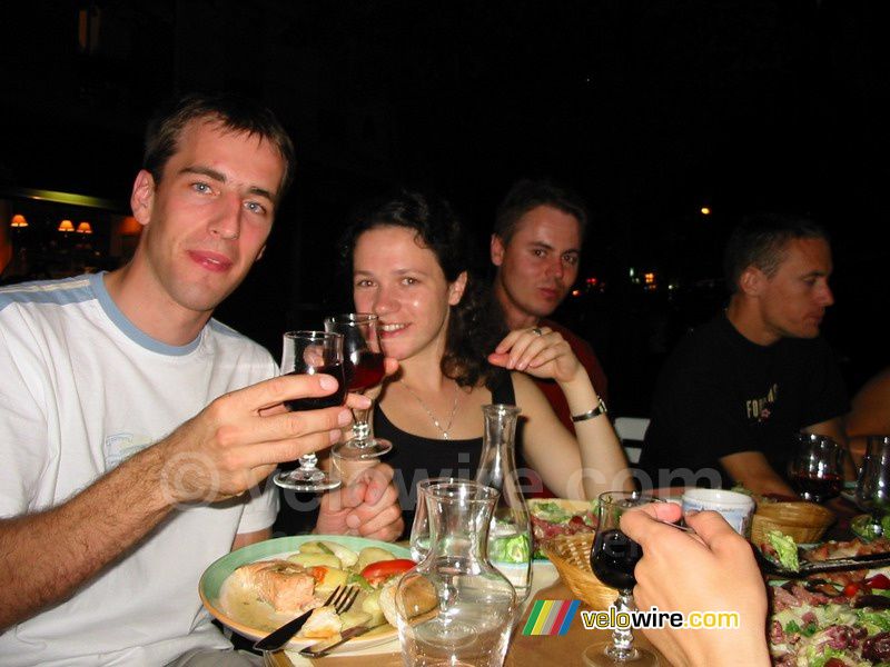 Krzysztof, Anne-Cécile, Stefan & Florent