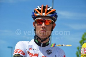 Daan Olivier (Rabobank Continental) in the white jersey (485x)