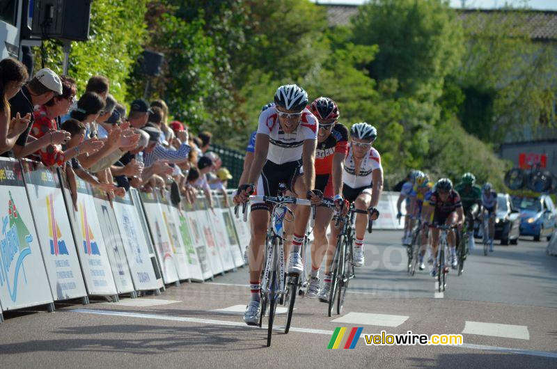 Thomas Lebas (Bridgestone Anchor) & Nicolas Capdepuy (Burgos-BH)