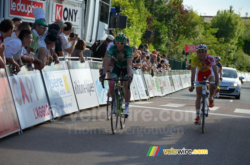Vincent Jerome (Team Europcar) & Quentin Bertholet (Wallonie Bruxelles)