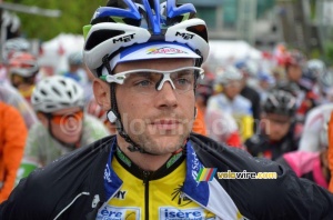 Paul Poux (Saur-Sojasun) avant le départ (469x)