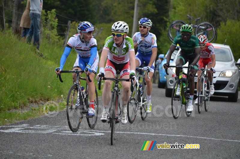 Lasse Bøchman (Glud & Marstrand-LRØ) op de Col de Portes