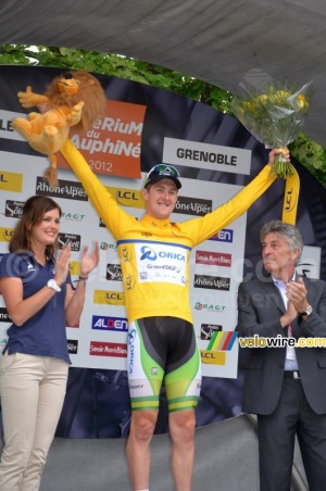 Luke Durbridge (Orica-GreenEDGE), maillot jaune (500x)