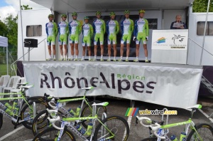 The Liquigas-Cannondale team (609x)