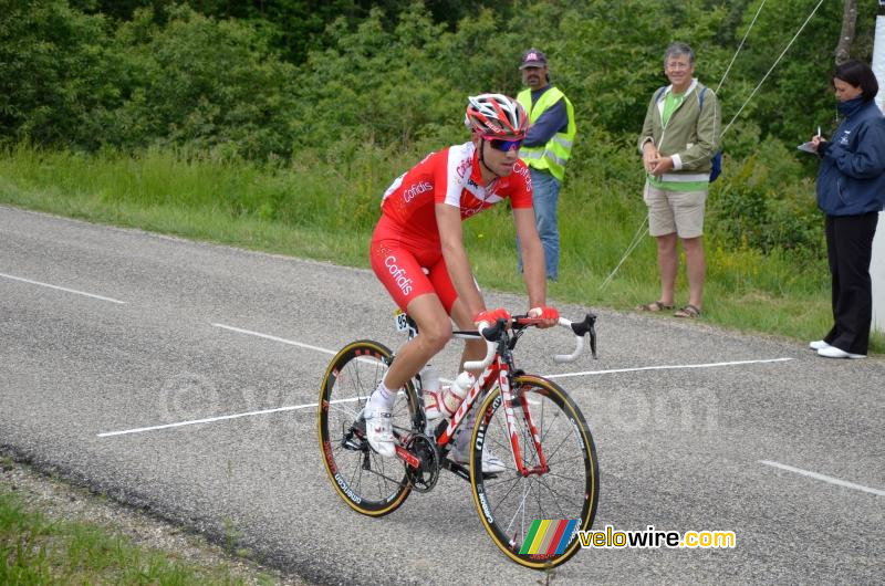 Nicolas Edet (Cofidis), 2de op de Côte de Chambaran