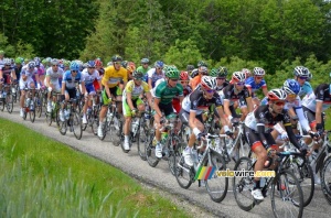 Andy Schleck, Thomas Voeckler, Simon Gerrans & Luke Durbridge (598x)