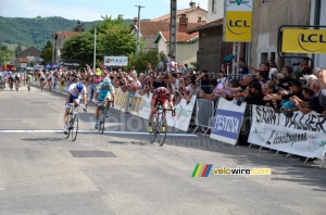 Cadel Evans (BMC) wins the stage (398x)