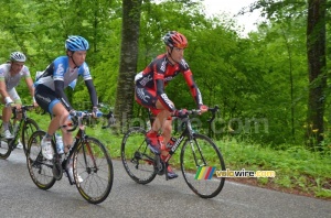 Michel Kreder (Garmin-Barracuda) & Manuel Quinziato (BMC) (1067x)