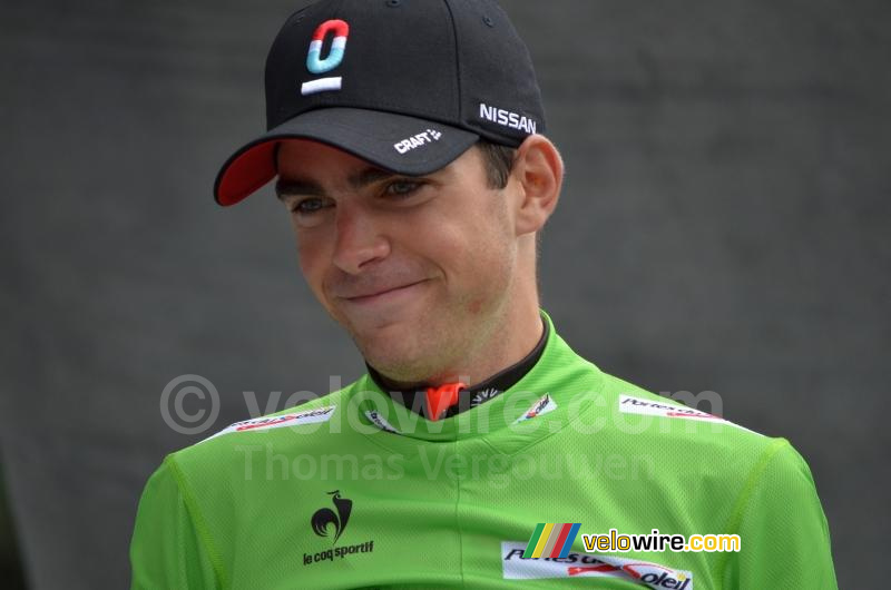 Tony Gallopin (Radioshack-Nissan) in het groen