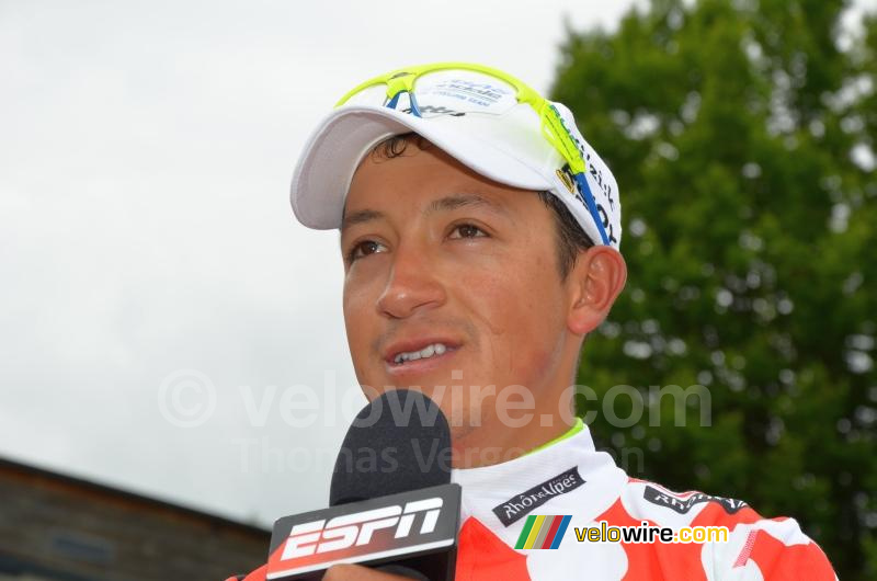 Cayetano José Sarmiento (Liquigas-Cannondale), bolletjestrui