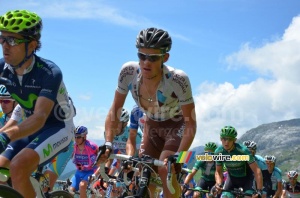 Maxime Bouet (AG2R La Mondiale) sur le Col de la Colombière (627x)