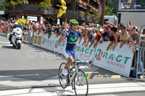 Nairo Quintana (Movistar Team) remporte l'étape (2) (896x)