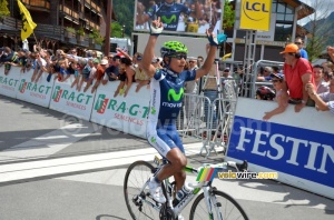 Nairo Quintana (Movistar Team) remporte l'étape (3) (1029x)