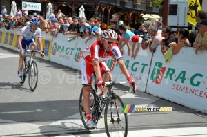 Yury Trofimov (Katusha Team) à l'arrivée (622x)