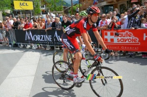 Steve Morabito (BMC Racing Team) à l'arrivée (246x)