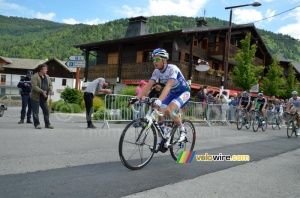 Julien Simon (Saur-Sojasun) at the start (377x)