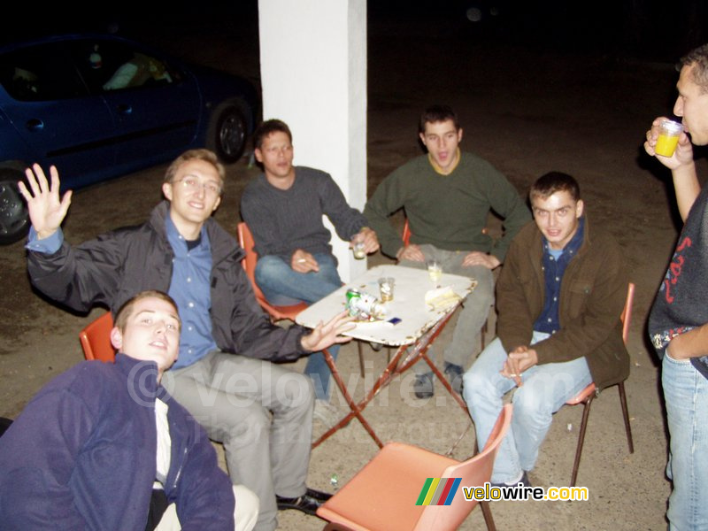 Ook buiten was het gezellig!