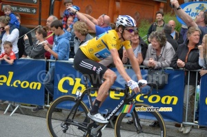 Bradley Wiggins (Team Sky) finishes in yellow (283x)