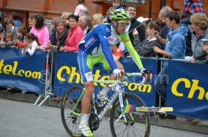 Federico Canuti (Liquigas-Cannondale), at the finish (343x)