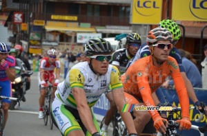 Simon Gerrans (Orica-GreenEDGE) at the finish (385x)