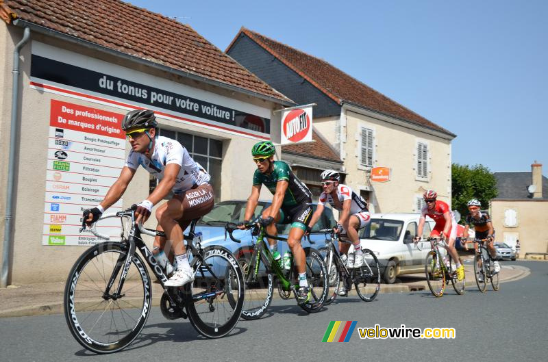 Anthony Ravard (AG2R La Mondiale) in Mers-sur-Indre