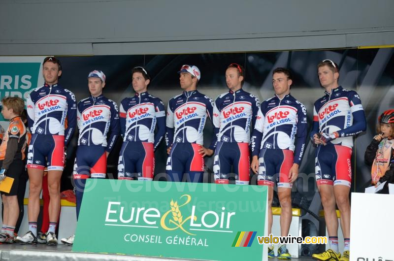 De Lotto-Belisol ploeg