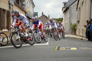 L'équipe FDJ-BigMat autour de Nacer Bouhanni (803x)