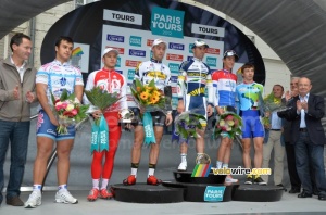 Le podium complet de Paris-Tours 2012 (795x)