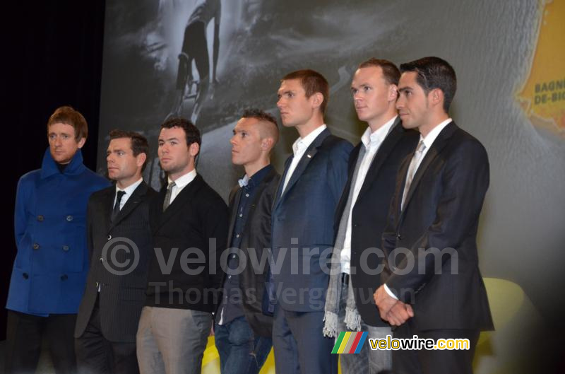 De favorieten van de Tour