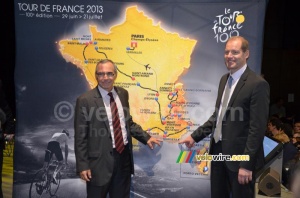 Marseille sur la carte du Tour de France 2013 (718x)