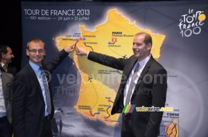 Saint-Malo sur la carte du Tour de France 2013 (577x)