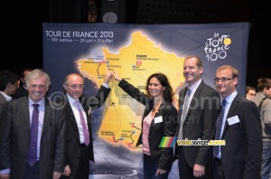 Fougères sur la carte du Tour de France 2013 (571x)