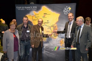 Vaison-la-Romaine sur la carte du Tour de France 2013 (689x)