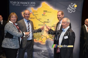 Saint-Pourçain-sur-Sioule sur la carte du Tour de France 2013 (501x)