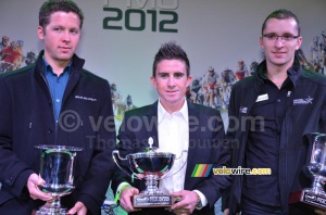 The podium of the Coupe de France PMU 2012 (816x)