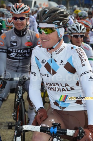 Maxime Bouet (AG2R La Mondiale) au départ (708x)