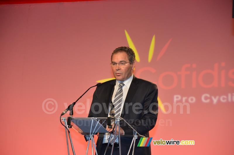 Thierry Vittu, voorzitter Cofidis Compétition