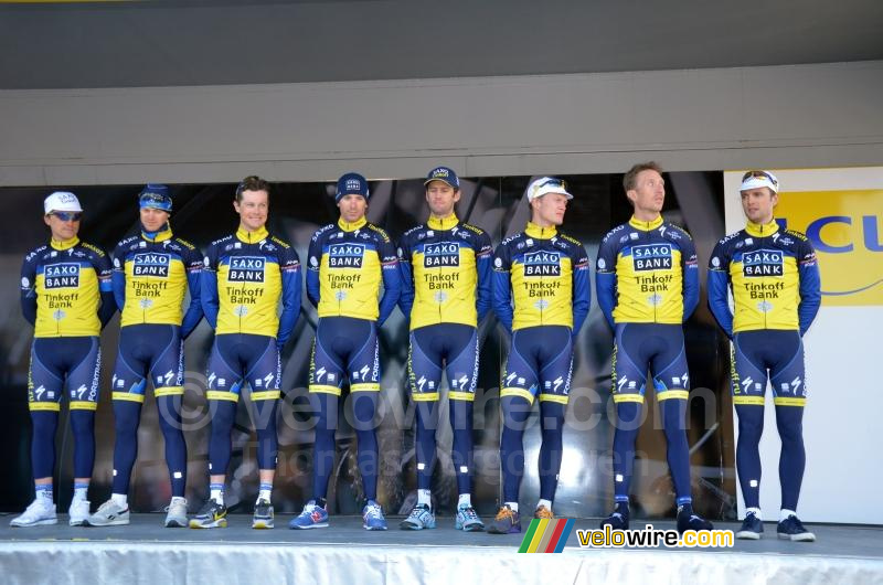 De Saxo-Tinkoff ploeg