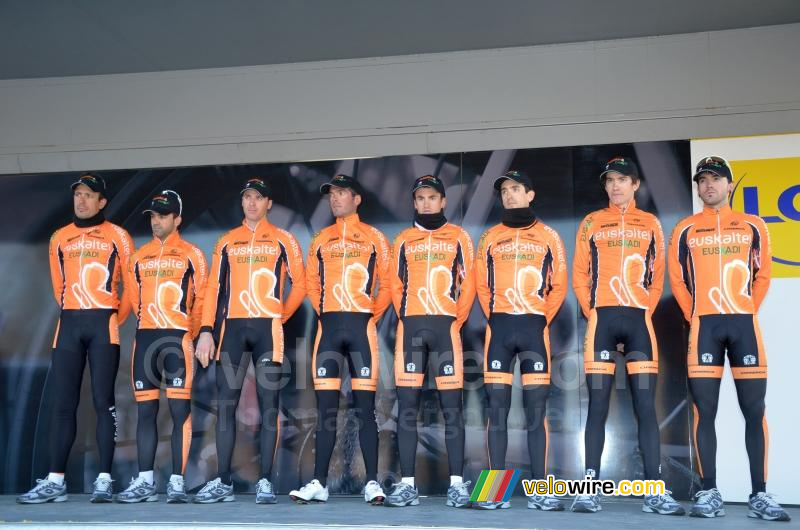 De Euskaltel-Euskadi ploeg