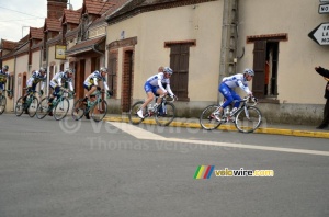 Jérémy Roy (FDJ) en tête du peloton (546x)