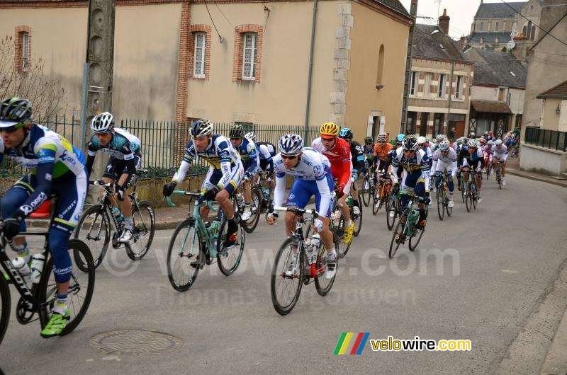 Jérémy Roy (FDJ) in het peloton