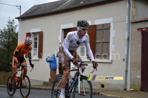 Maxime Bouet (AG2R La Mondiale) dans l'échappée (2) (596x)