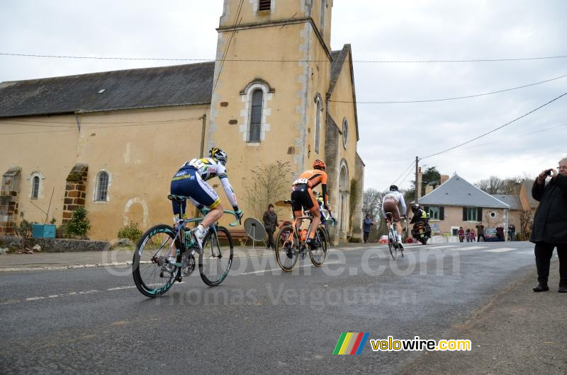 De kopgroep in Neuilly-en-Sancerre