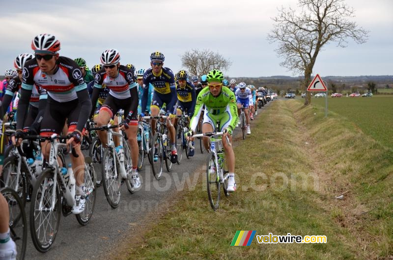 Ivan Basso (Cannondale), veldrijder!