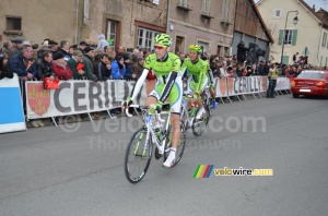 Paolo Longo & Ivan Basso (Cannondale) (682x)