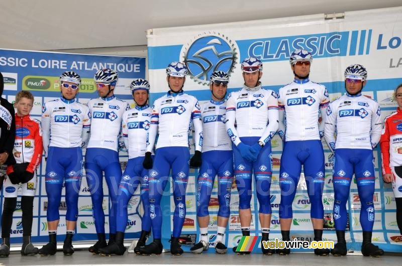 The FDJ team