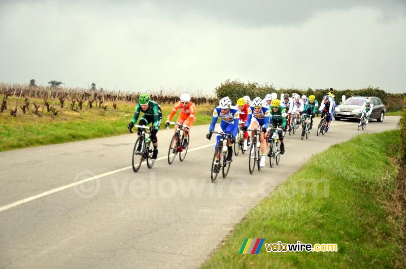 De kopgroep werd al snel gevormd